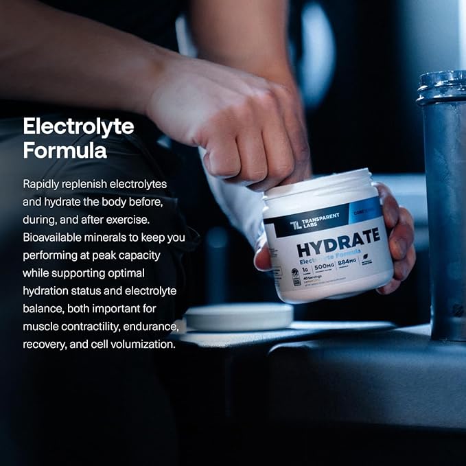 Transparent Labs Hydrate Electrolyte Powder