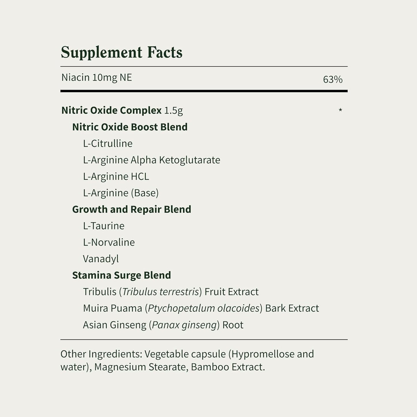 Snap Supplements Nitric Oxide Booster Supplement