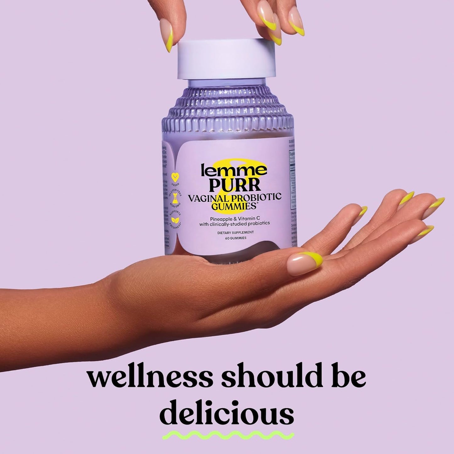 Lemme Purr Vaginal Probiotic Gummies for Women