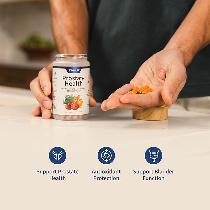 Snap Supplements Prostate Health Support Supplement