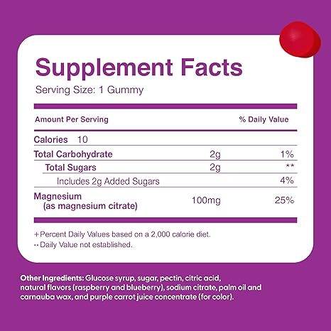 Feel Great Kids Calm Magnesium Gummies - Magnesium Supplement for Children